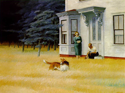 Abend in Cape Cod Edward Hopper